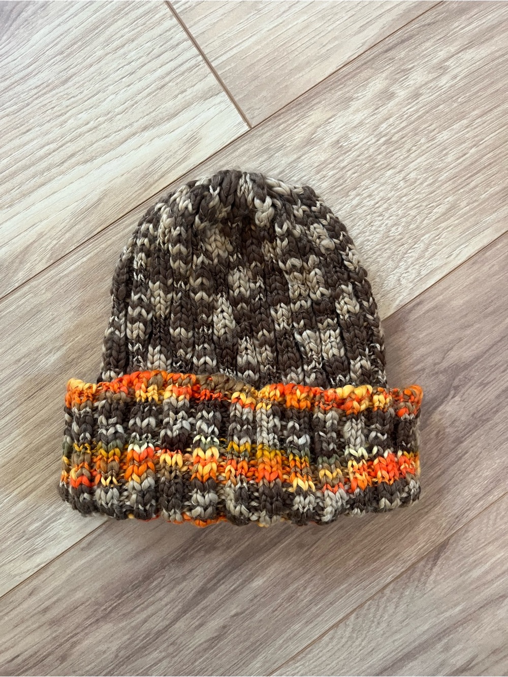 Unique knit beanie